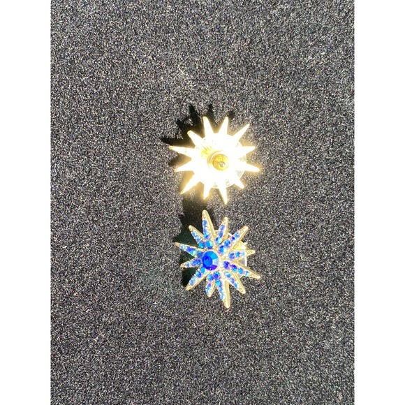 NWT Heidi Daus " Star " Crystal Stud Earrings Design Star - Picture 5 of 8